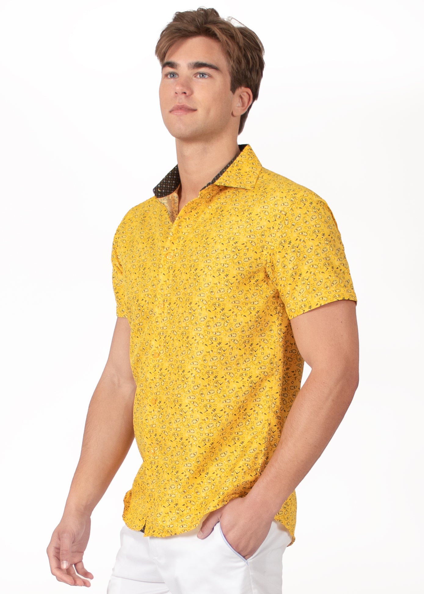 'Paisley Passion' Short Sleeve Shirt