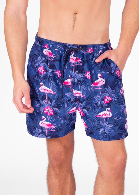 'Flamingo Fanatic' Swim Short