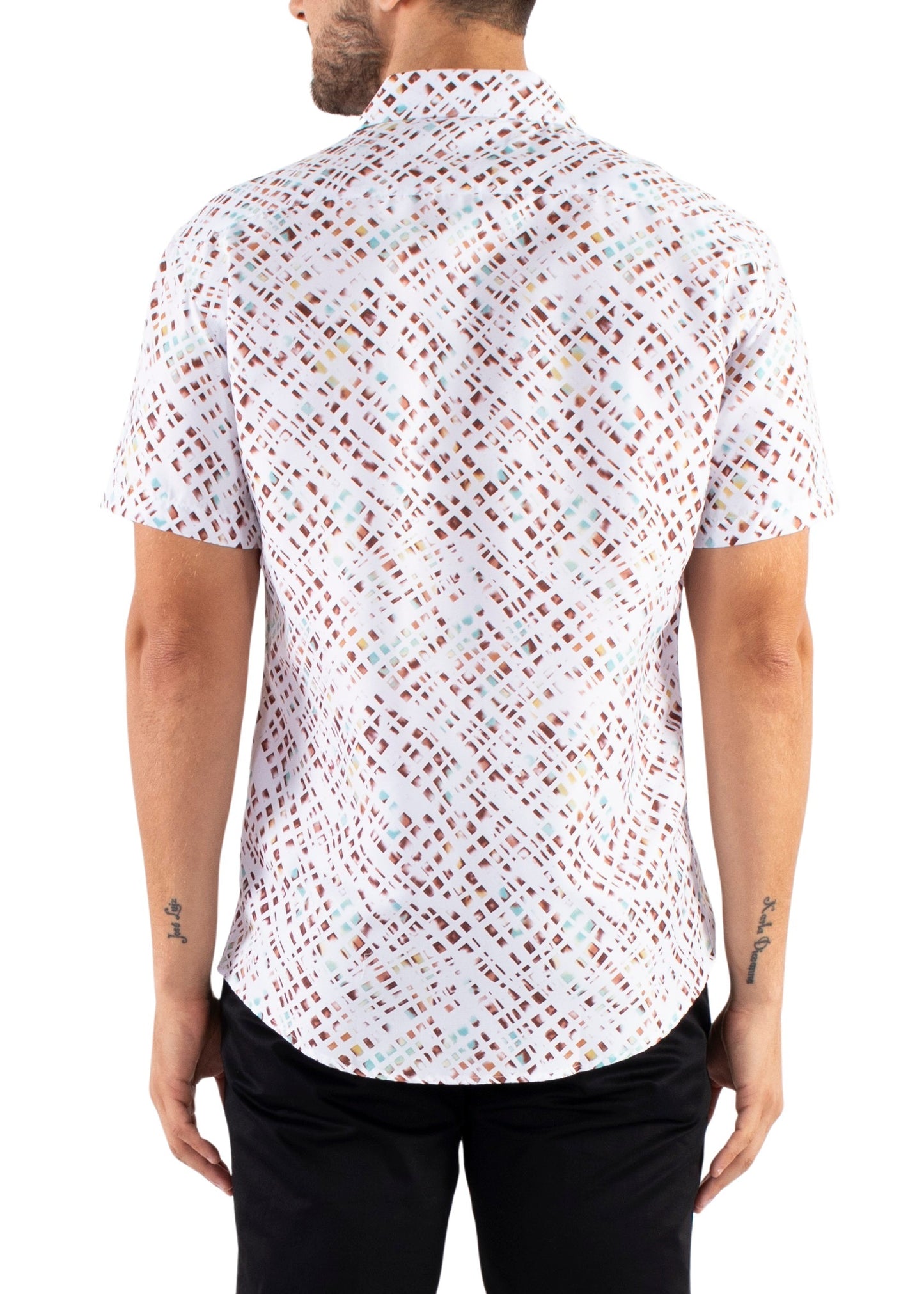 'The Vortex' - Button Up Short Sleeve Shirt