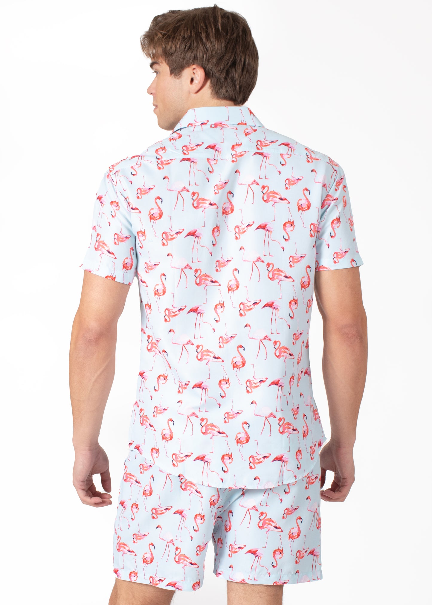 'Flamingo Guard' Short Sleeve Shirt
