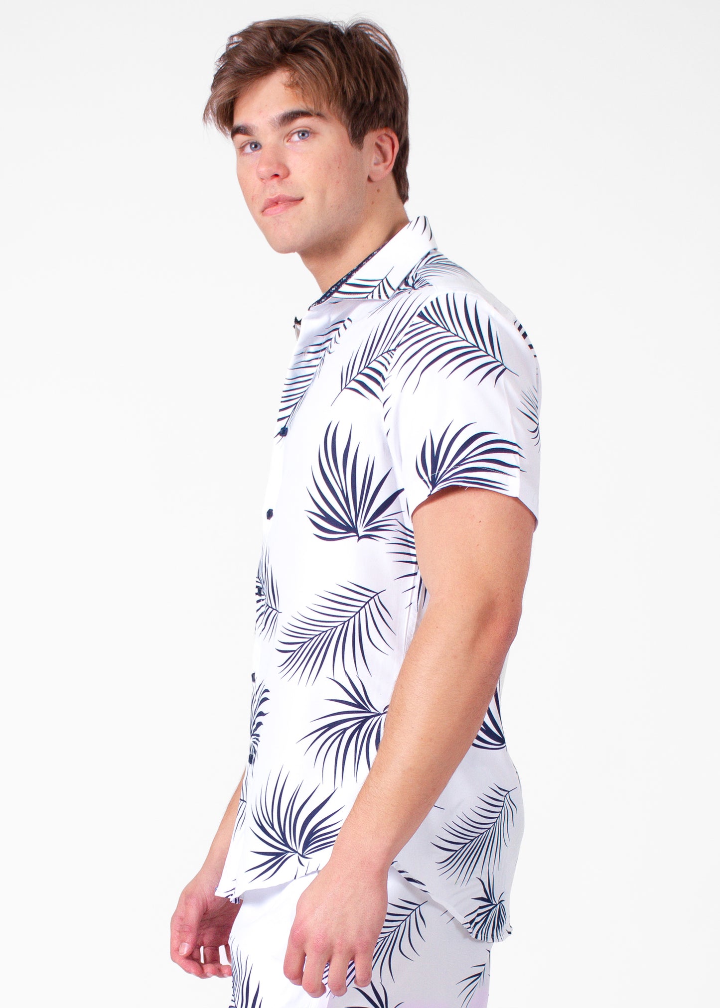 'Happy Leaf' Short Sleeve Shirt