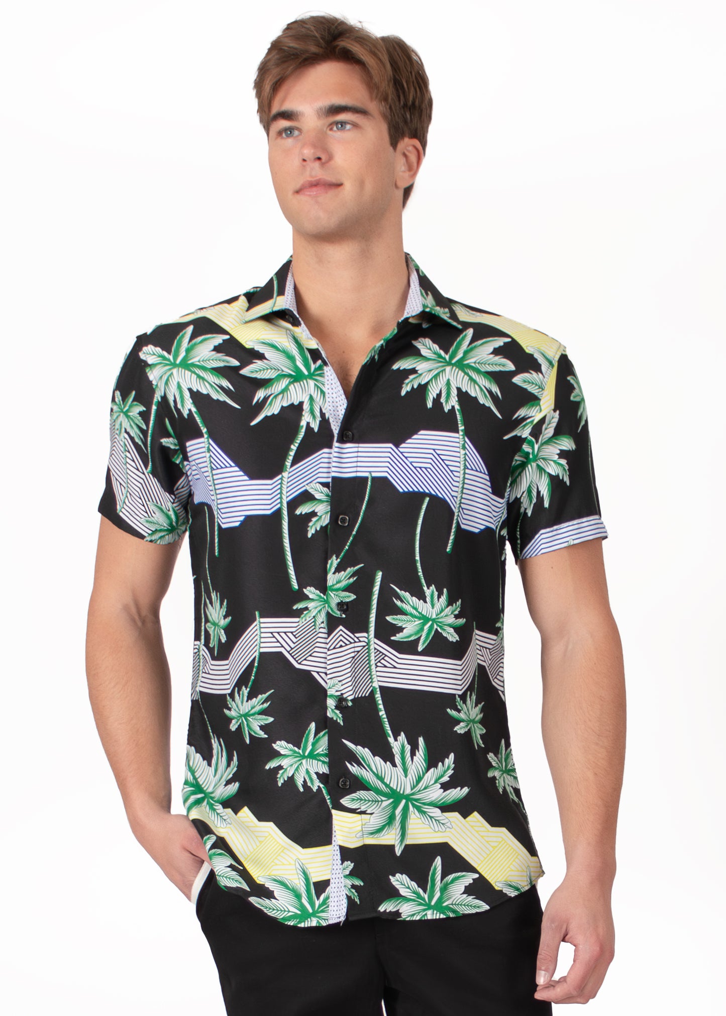 'Tropical Architect' Short Sleeve Shirt