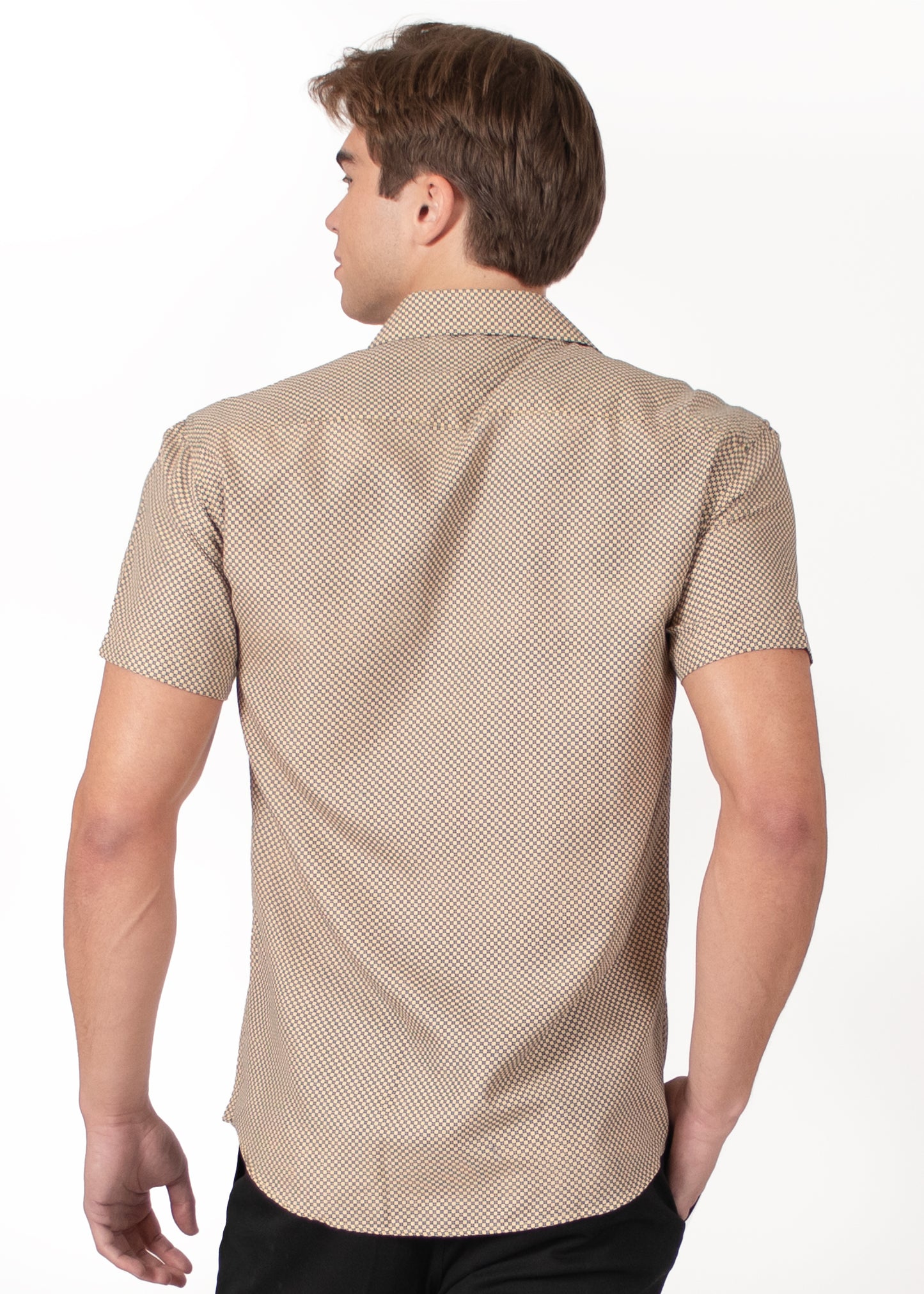 'Dot Dash' Short Sleeve Shirt
