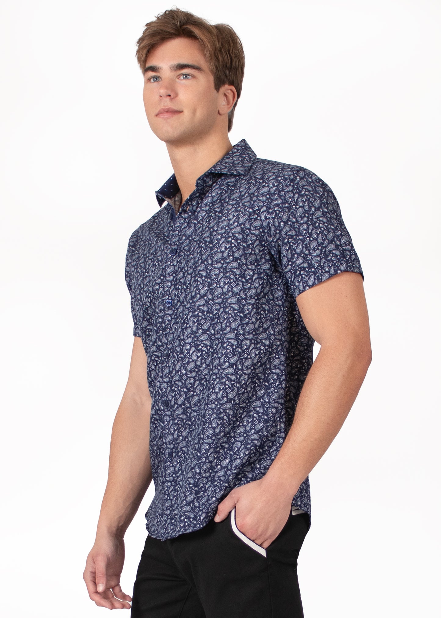 'Abstract Vortex' Short Sleeve Shirt