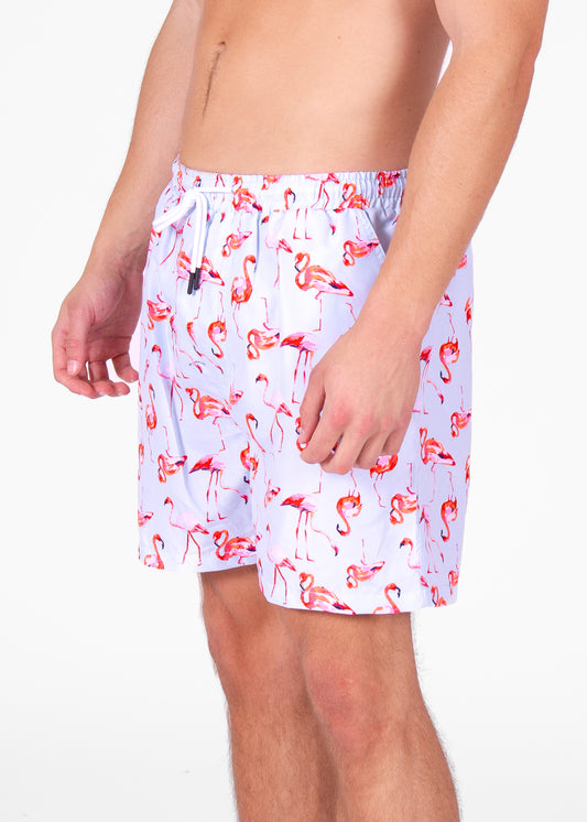 'Flamingo Guard' Swim Short