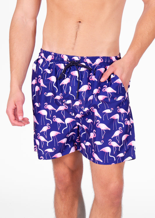 'Flamingo Dude' Swim Short