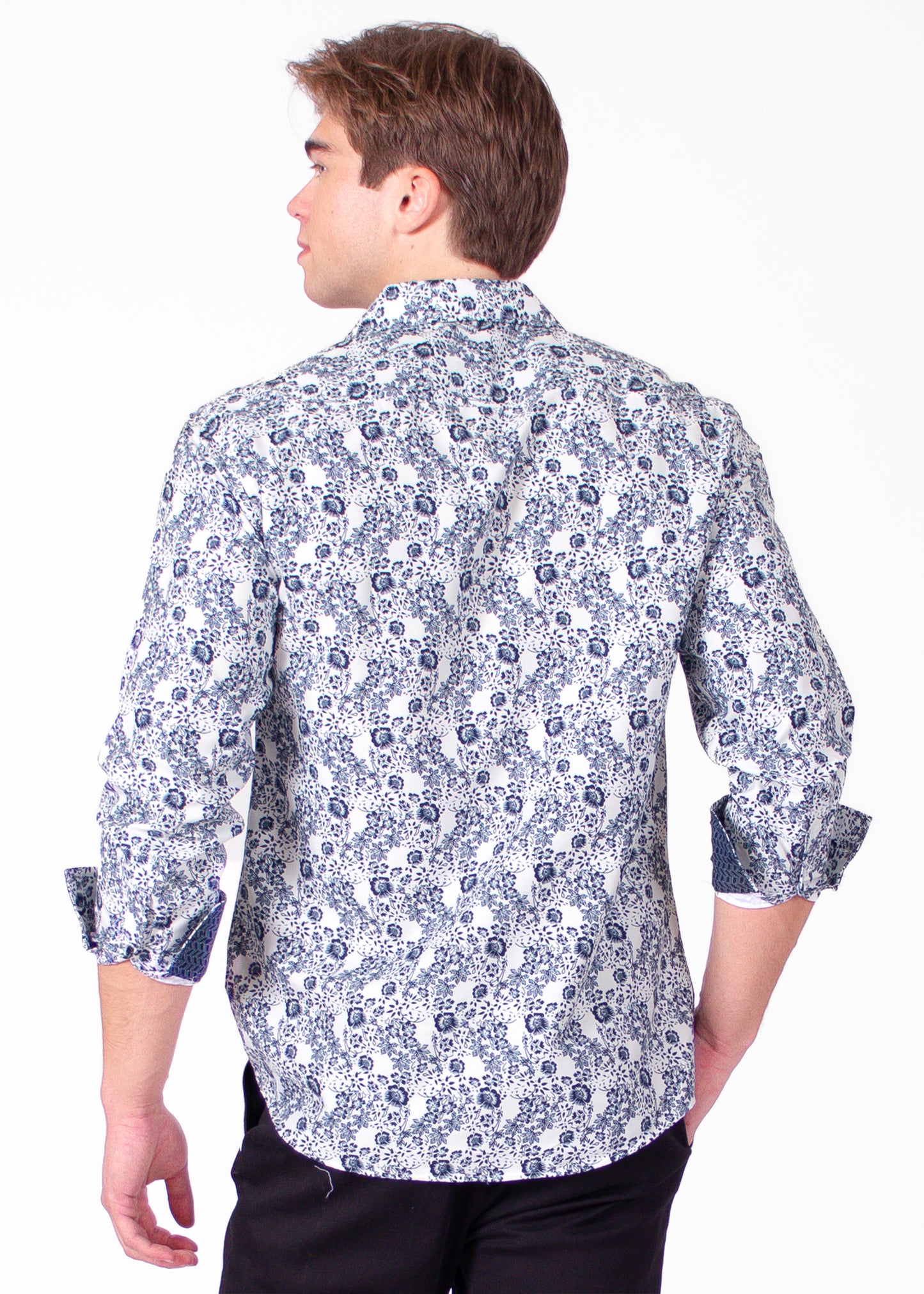 'Fiery Fabric' Long Sleeve Shirt