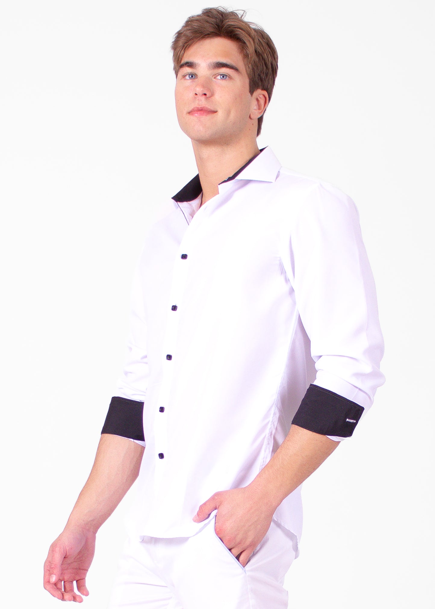 'Contrast Dreamy' Long Sleeve Shirt