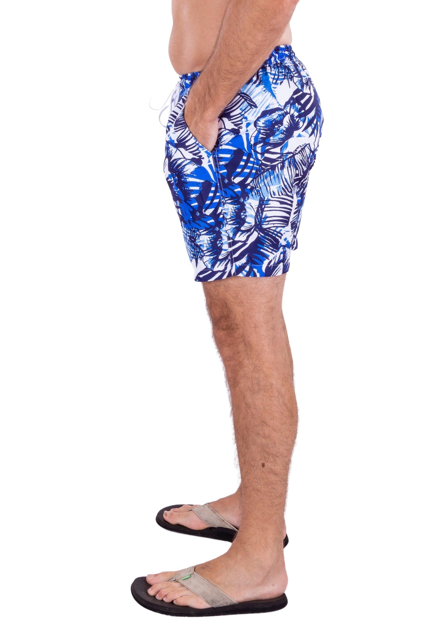 'Blue Beach' Swim Shorts