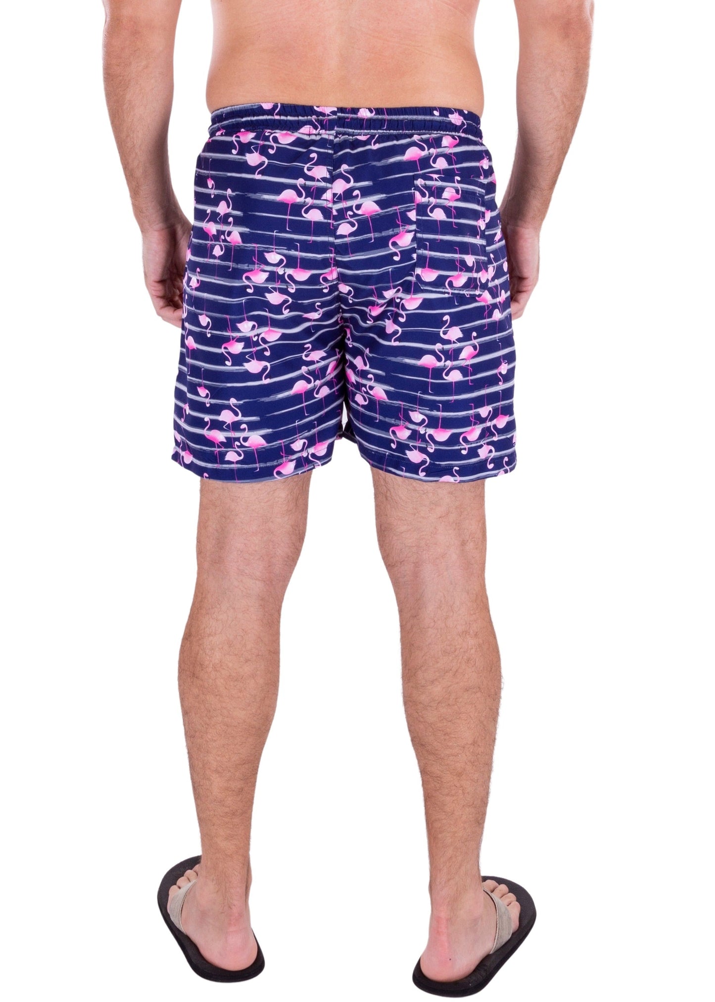 'Flamingle' Swim Shorts
